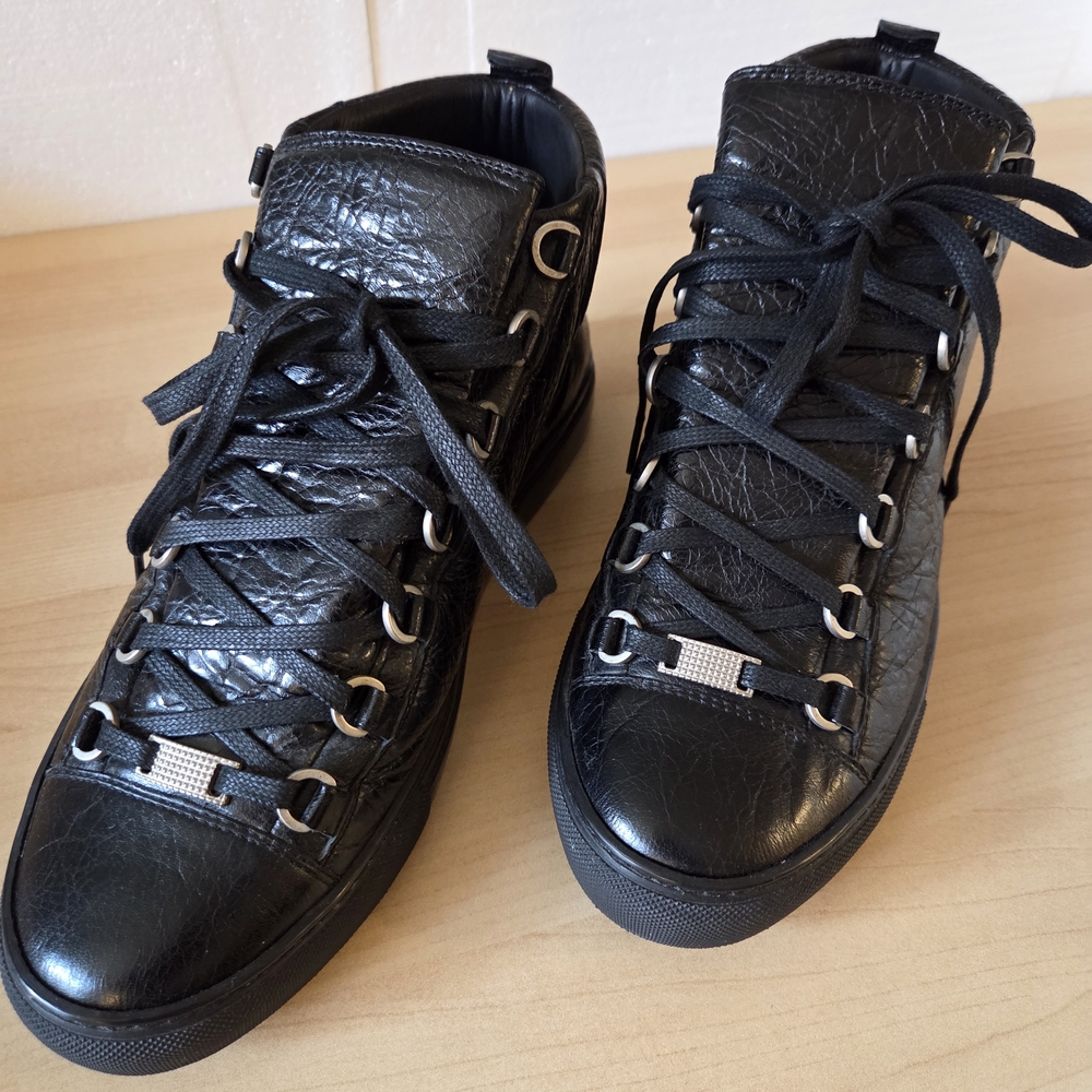 Balenciaga Black High-Top Men's Sneakers